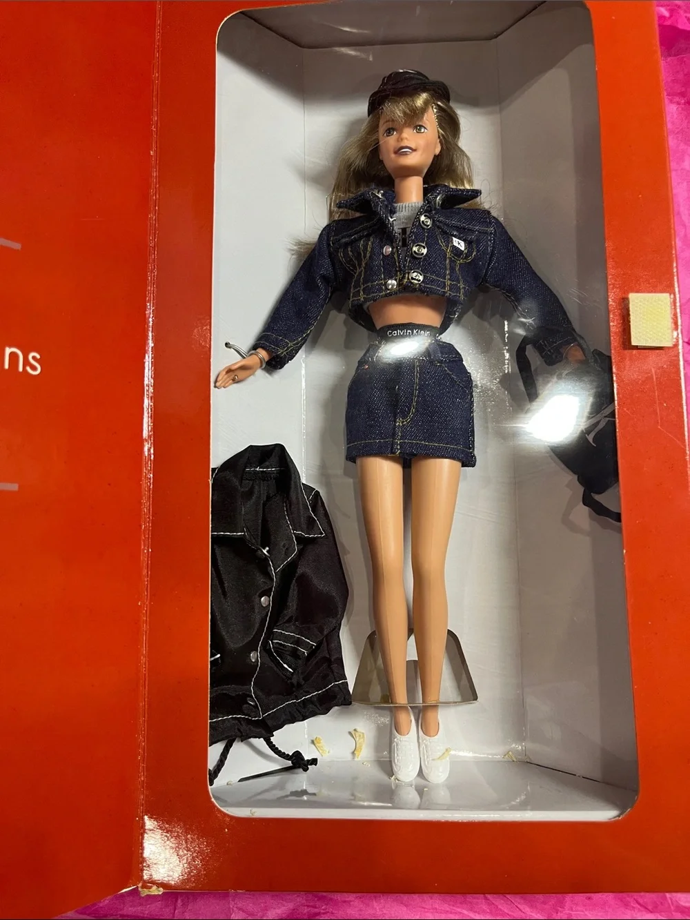 1996 Mattel Bloomingdale's Limited Edition Calvin Klein Jeans Barbie NRFB